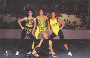 The Oaks Spa circa 1983. Sheila Cluff leads one of her infamous fitness classes. Photo by: Photog Nametk