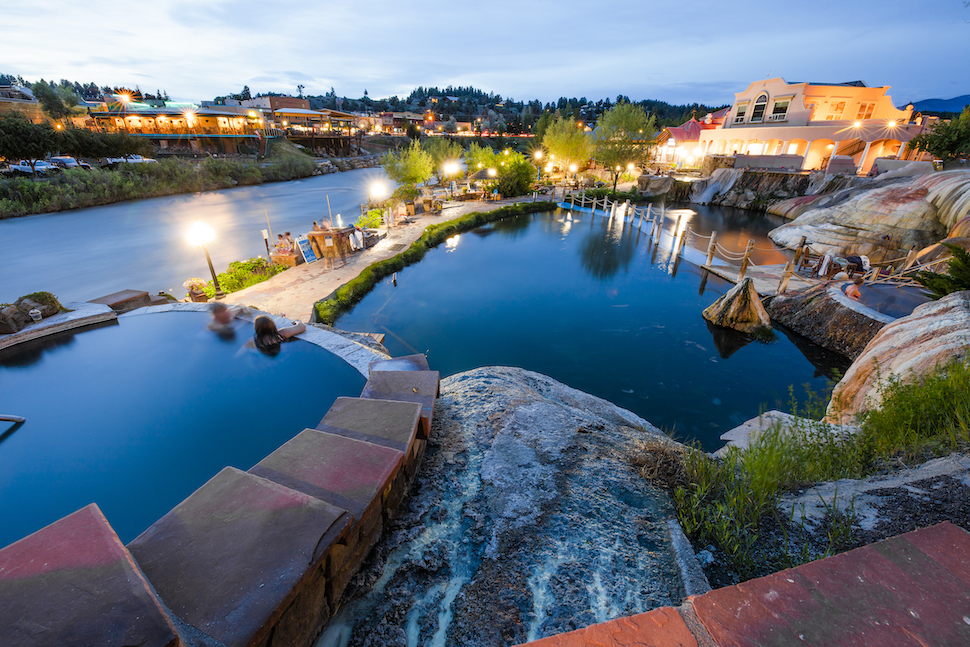 Pagosa Springs, The Springs Resort, hot springs, Colorado