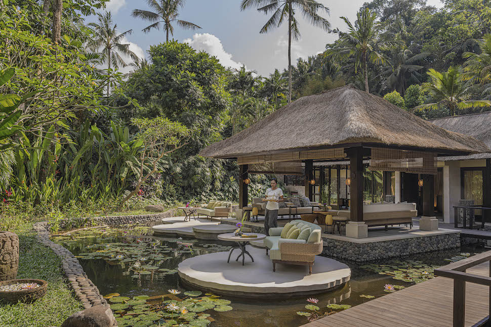 Sacred River Spa, Four Seasons Bali at Sayan, Lotus Pond