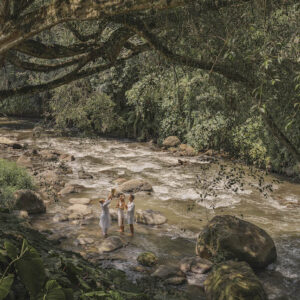 Ayung River blessing, Sacred River Spa, Four Seasons Bali at Sayan